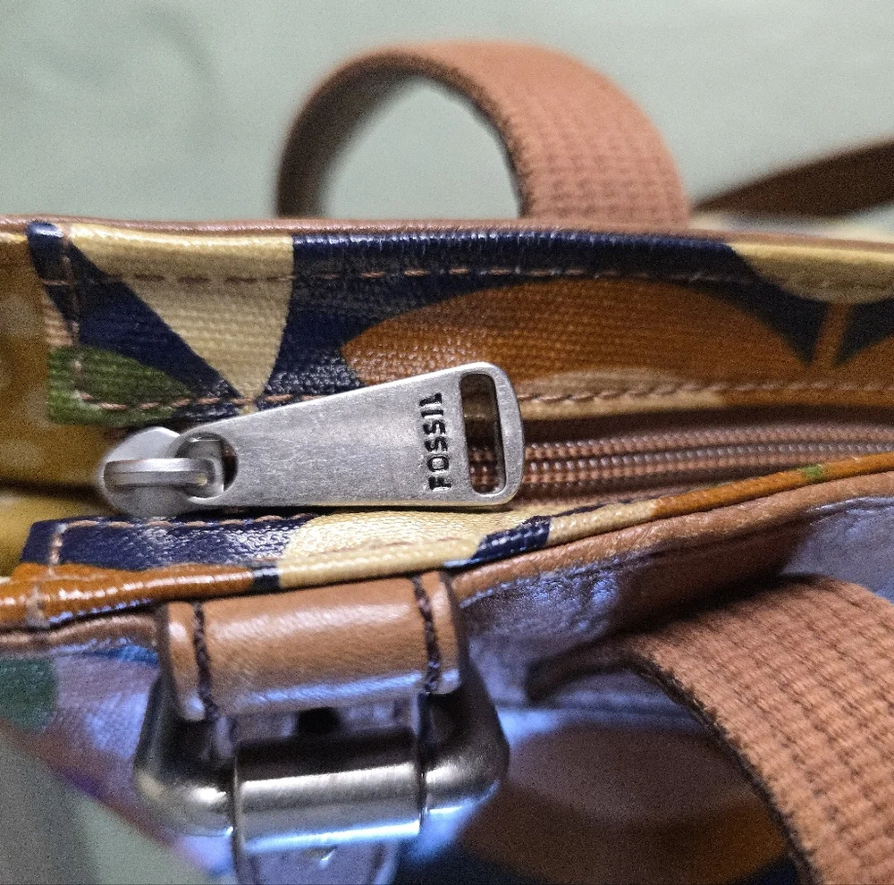 Fossil Multicolor Geometric Shoulder Bag - Picture 8 of 9